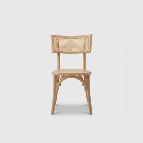 Silla Anya de madera de pino, ideal para eventos.