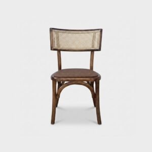 Silla Anya de madera de pino, ideal para eventos.