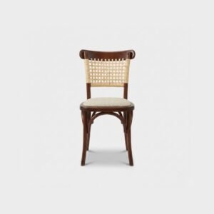 Silla Tejeda de madera de pino, ideal para eventos.