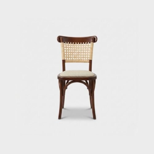 Silla Tejeda de madera de pino, ideal para eventos.