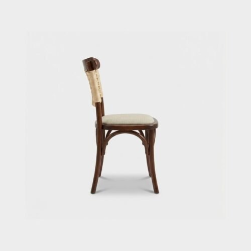 Silla Tejeda de madera de pino, ideal para eventos.