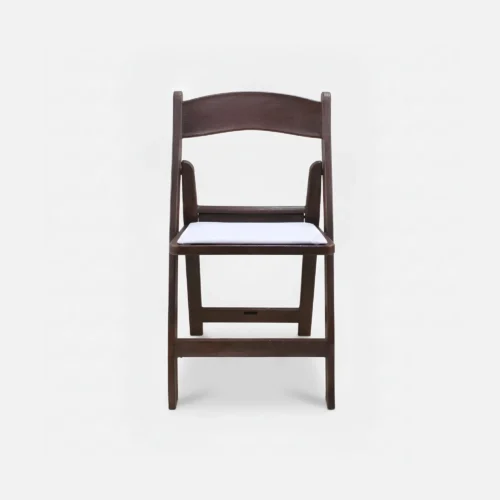 Silla Avant Garde de resina para eventos. Silla plegable para un mejor transporte y almacenamiento. Ideal para eventos al aire libre.