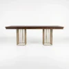 Mesa Mica de madera para eventos. Cubierta rectangular en madera de pino para 8 o 10 comensales.
