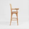 periquera-alessia-madera-infantil-asiento-tambor-02 Silla Periquera Alessia de madera para niños. Respaldo en bejuco, asiento tapizado.