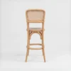 periquera-alessia-madera-infantil-asiento-tambor-03 Silla Periquera Alessia de madera para niños. Respaldo en bejuco, asiento tapizado.