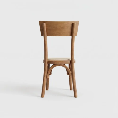 silla-noback-madera-infantil-asiento-tapizado-03 Silla Noback Infantil de madera de pino para eventos y banquetes. Respaldo de madera con asiento tapizado.